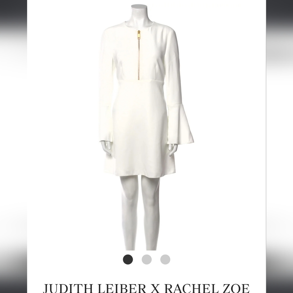 NWOT JUDITH LEIBER X RACHEL ZOE Crew Neck Mini Dress Size 4
